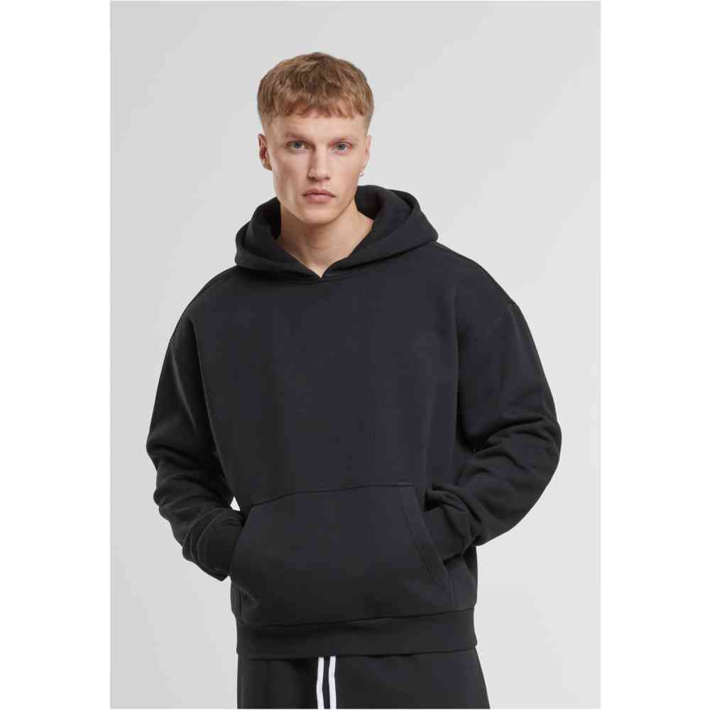 Urban Classics - Fluffy Oversized Hoodie/trui - Zwart